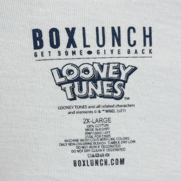 Warner Bros Yellow Looney Tunes Tweety Bird Have a Nice Day Shirt Size 2X - Picture 6 of 8